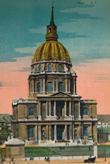 Papeghin Gallery: The Dome of Les Invalides, Paris, c1920