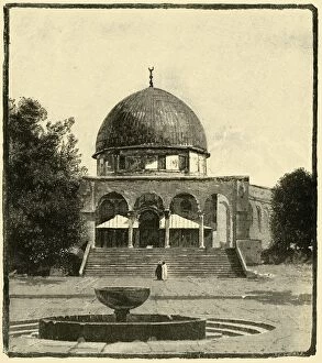 Edmund Collection: The Dome of the Rock, Jerusalem, 1890. Creator: Unknown