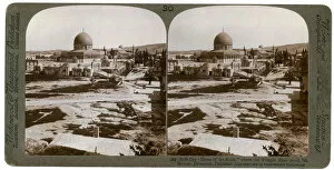 The Dome of the Rock, where the Temple Alter stood, Mount Moriah, Jerusalem, Palestine, 1900