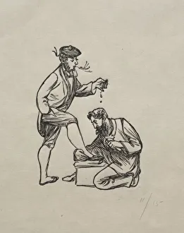 Domestic Philosophy, 1863. Creator: George Louis Palmella Busson Du Maurier (British, 1834-1896)