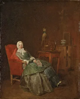Chardin Jean Simeon Prints: Domestic Pleasures, mid-late 18th century. Creator: Jean-Simeon Chardin