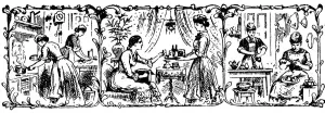 Domestic servants, 1901