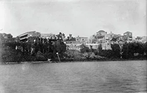 Santo Domingo Dominican Republic Prints: Dominican Republic - San Domingo from Harbor