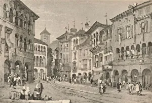 Piedmont Prints: Domodossola, c1830 (1915). Artist: Samuel Prout