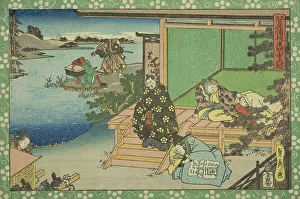 Engawa Prints: The Domyoji Scene (Domyoji no dan)