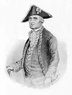 George Francis Scott Elliot Prints: Don Ambrosio O Higgins, Governor of Chile, 1911