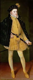Don Carlos, Prince of Asturias, 1564. Artist: Coello, Alonso Sanchez (1531-1588) Don Carlos, Prince of Asturias, 1564. Artist: Coello, Alonso Sanchez (1531-1588)