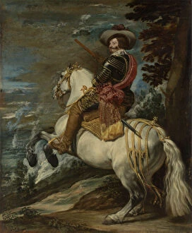 Diego De Silva Gallery: Don Gaspar de Guzman (1587-1645), Count-Duke of Olivares, ca. 1635. Creator: Diego Velasquez