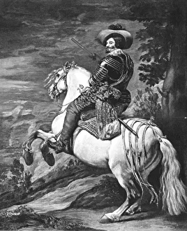Velazquez Diego De Silva Prints: Don Gaspar De Guzman, Conde Duque D'Olivarez