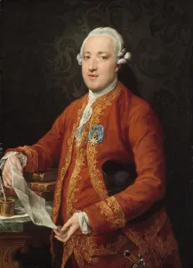 Batoni Pompeo Prints: Don Jose Monino y Redondo, Conde de Floridablanca, c. 1776. Creator: Pompeo Batoni