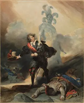 Fragonard Prints: Don Juan and the Commander's Statue