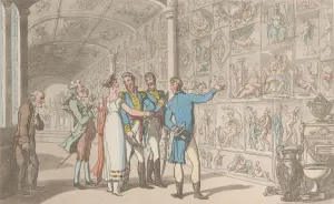 Don Luigi Meets Donna Anna in the Museum, from Naples and the Campagna Felice: in Don Luigi Meets Donna Anna in the Museum, from Naples and the Campagna Felice: in