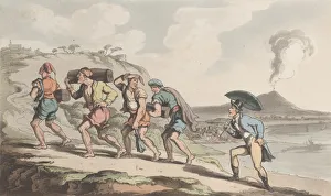 Don Luigis Baggage Seized by Four Lazzaroni, from Naples and the Campagna Felice Don Luigis Baggage Seized by Four Lazzaroni, from Naples and the Campagna Felice