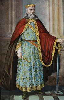 Asturias Collection: Don Mauregatus (? -789), King of Asturias, natural son of Alfonso I, the Catholic