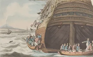 Don Michele Getting Up the Ships Side, from Naples and the Campagna Felice: in a