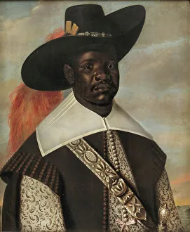Emissary Prints: Don Miguel de Castro, Emissary of Kongo, 1641-1645. Creator: Jasper Becx