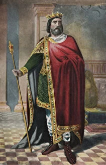 Don Ordono II Adefonsiz (871-Leon, 924), King of Galice and Leon