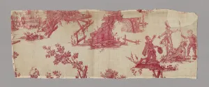 Cervantes Saavedra Miguel De Gallery: Don Quichotte (Don Quixote) (Furnishing Fabric), France, c. 1785. Creator: Unknown