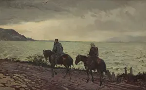 Tired Prints: Don Quixote and Sancho Panza, between 1895-1900. Creator: Jacek Malczewski