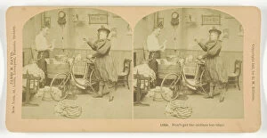 Washtub Collection: Don t get the clothes too blue!, 1897. Creator: BW Kilburn