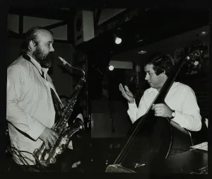 Weller Prints: Don Weller and Chris Laurence playing at The Bell, Codicote, Hertfordshire, 1980