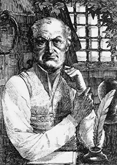 Donatien Alphonse Francois de Sade. Artist: Vibert, Pierre-Eugene (1875-1937)