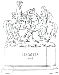 Henry Viii Gallery: The Doncaster Cup, 1844. Creator: Unknown