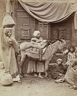 Donkey Boys, 19th century. Creator: Anon
