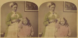 Weller Prints: Don't Pull So. 1873. Creator: F. G. Weller