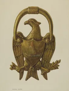 Door Knocker, c. 1940. Creator: Wayne White