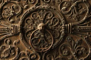 Door knocker, Notre Dame, Paris, France, 2008. Creator: Unknown