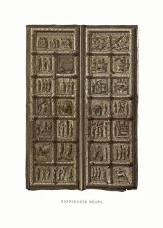 Door of Korsun. From the Antiquities of the Russian State, 1849-1853