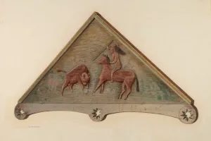Over Door Panel, 1935 / 1942. Creator: Nicholas Amantea