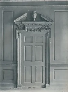 Door of Panelled Room, Early Georgian, 26, Hatton Garden, c1909