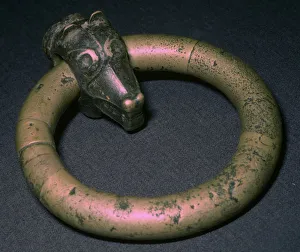 Door Ring found in a Viking grave, 9th century