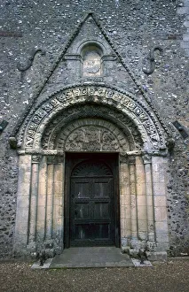 Parish Church Prints: Door of St Marys Church, 17th century