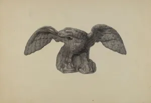 Door Stop, c. 1940. Creator: Milton Grubstein