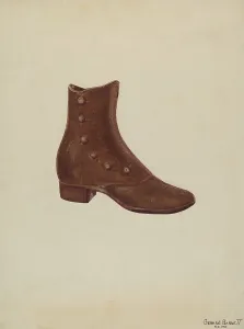 Barnett Gerard Prints: Door Stop, c. 1941. Creator: Gerard Barnett