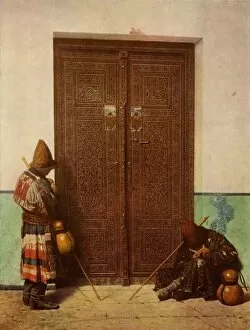 Amir Timur Gallery: The Door to the Timur Gur-Emir Mausoleum, 1873, (1965). Creator: Vasily Vereshchagin