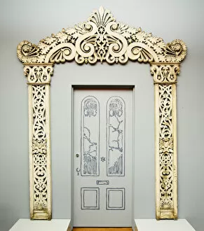 Door Frame Gallery: Doorframe, 1840 / 60. Creator: Unknown