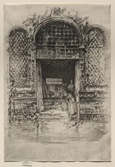The Doorway, 1880. Creator: James McNeill Whistler (American, 1834-1903)