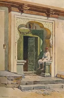 Ah Hallam Murray Gallery: A Doorway, Poona, c1880 (1905). Artist: Alexander Henry Hallam Murray