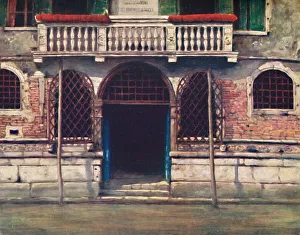 Dorothy Prints: A Doorway, Venice, 1903. Artist: Mortimer L Menpes