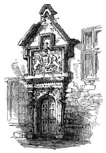York North Yorkshire England Prints: Doorway, York, 1870. Creator: Unknown