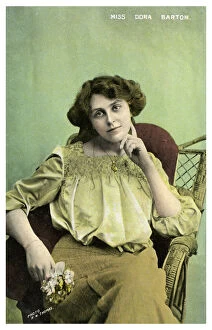 Barton Collection: Dora Barton, British actress, c1905-1919. Artist: RW Thomas