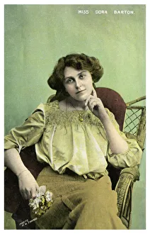 Dora Barton, British actress, c1905-1919. Artist: RW Thomas