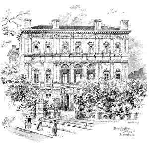 Robinson Prints: Dorchester House, Park Lane, residence of