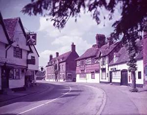 Peaceful Prints: Dorchester on Thames, Oxfordshire, c1955. Creator: Arthur Charles Kirby Ware