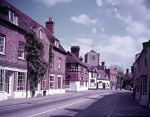 Peaceful Prints: Dorchester on Thames, Oxfordshire, c1955. Creator: Arthur Charles Kirby Ware