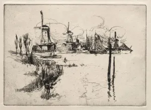 Dordrecht. Creator: John Henry Twachtman (American, 1853-1902)